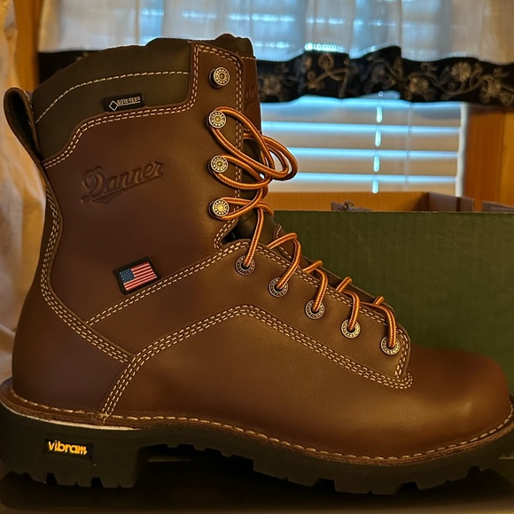Danner Men's Brown Leather Boots size 10 - Picture 1 of 4